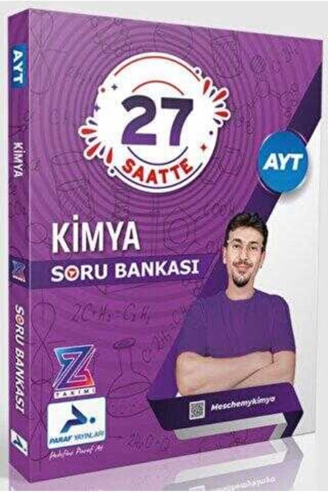Paraf Yayınları - AYT Kimya Soru Bankası