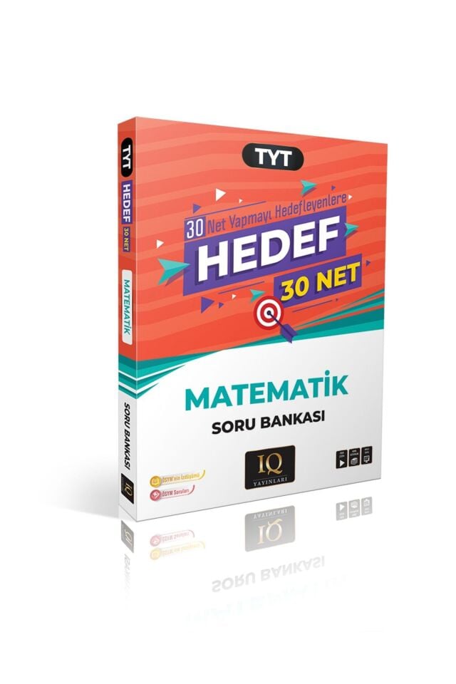 Paraf IQ Yayınları  - TYT Hedef 30 Net Matematik Soru Bankası