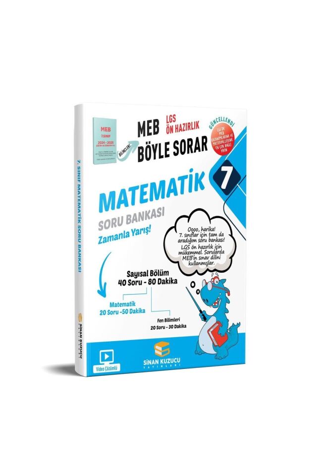 Sinan Kuzucu 7. Sınıf Matematik Soru Bankası