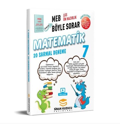 Sinan Kuzucu 7. Sınıf Matematik ve Türkçe 2'li Deneme Seti
