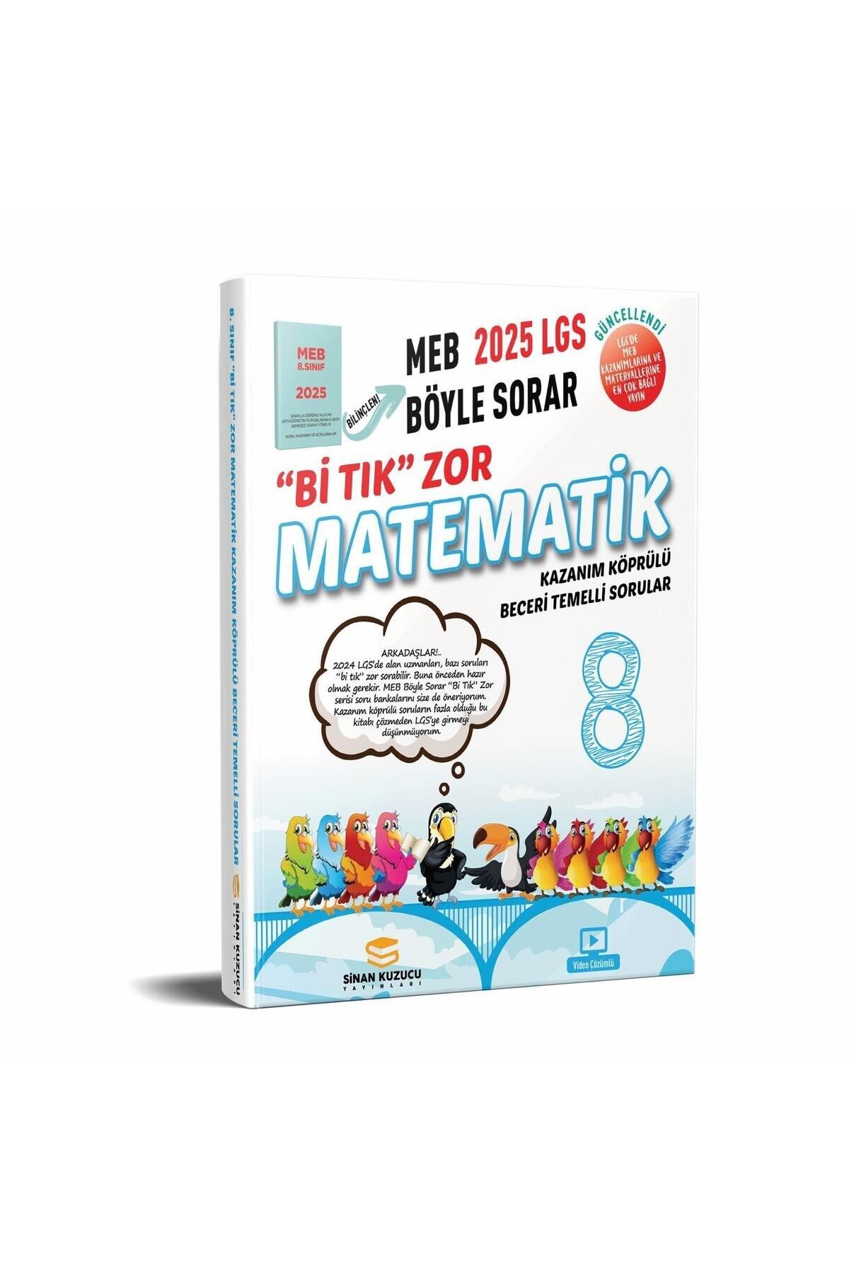 Sinan Kuzucu 8. Sınıf 2025 LGS Bi Tık Zor Matematik