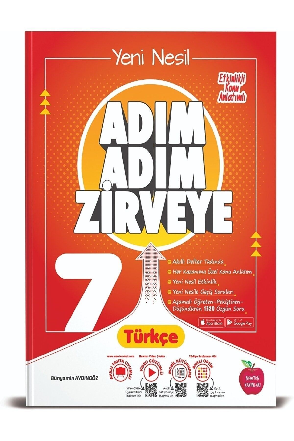 Newton Yayınları 7. Sınıf Adım Adım Zirveye Türkçe Soru Bankası