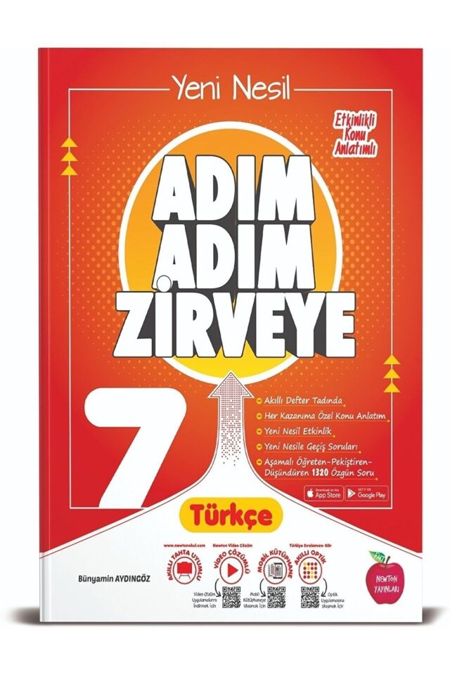 Newton Yayınları 7. Sınıf Adım Adım Zirveye Türkçe Soru Bankası