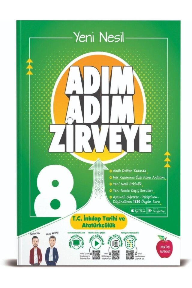 Newton Yayınları Adım Adım Zirveye 8. Sınıf İnkılap Tarihi ve Atatürkçülük Soru Bankası