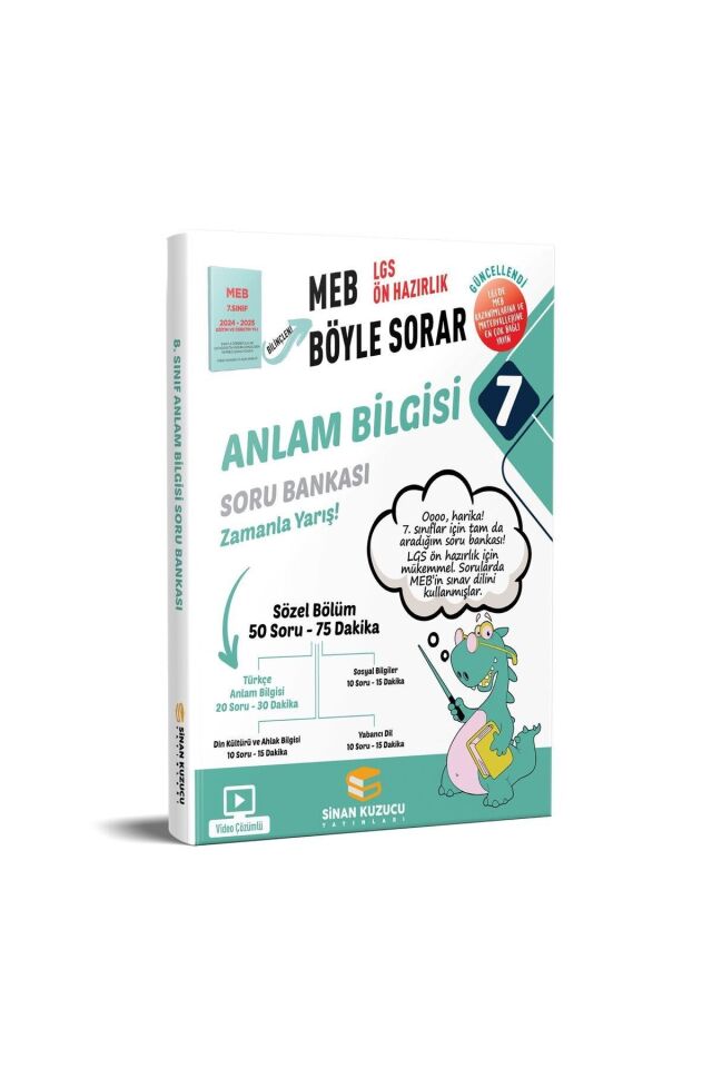 Sinan Kuzucu - 7. Sınıf 5'li Set