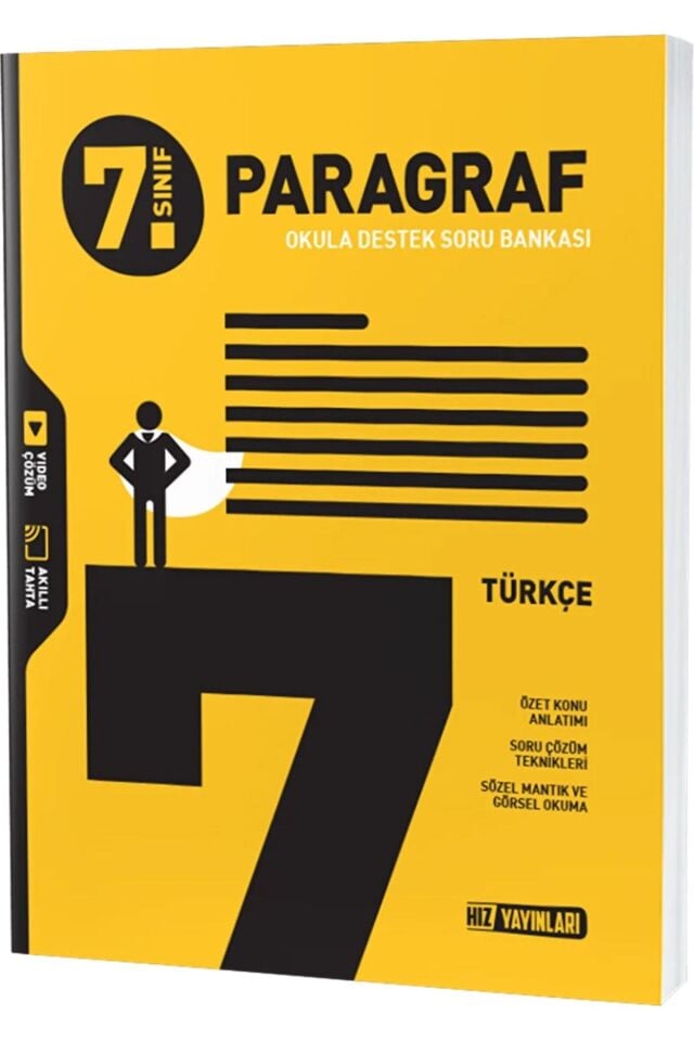 Hız Yayınları 7. Sınıf Paragraf Soru Bankası
