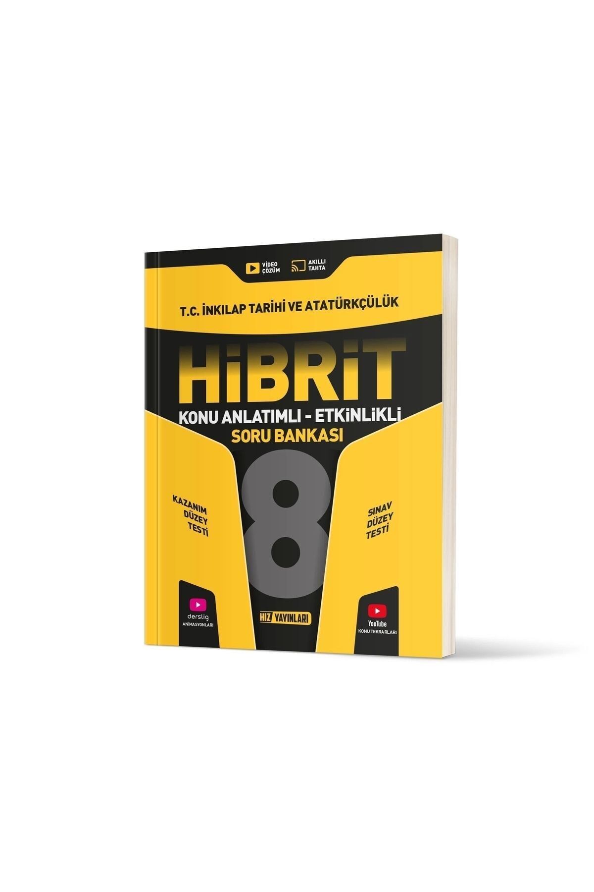 Hız Yayınları 8. Sınıf İnkılap Tarihi HİBRİT Soru Bankası