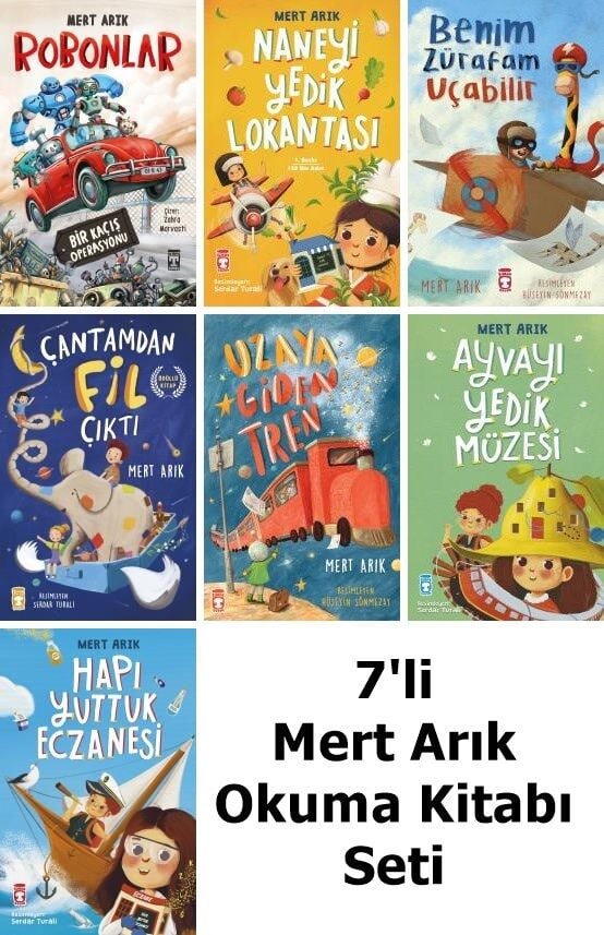 Mert Arık 7'li Okuma Kitabı Seti