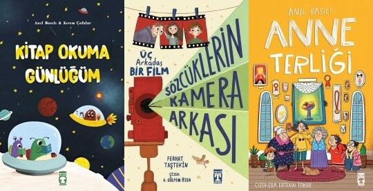 Anıl Basılı 3'lü Okuma Seti - Sözcüklerin Kamera Arkası, Kitap Okuma Günlüğüm, Anne Terliği