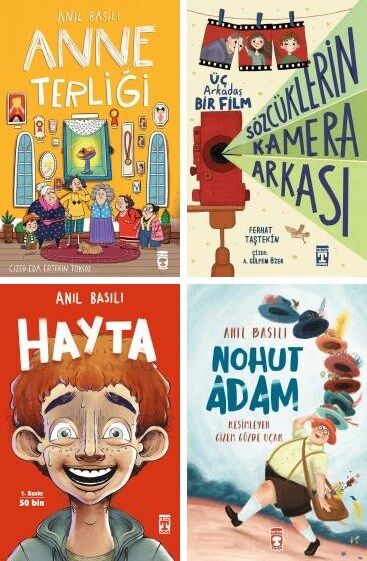 4'lü Okuma Seti - Anne Terliği, Sözcüklerin Kamera Arkası, Hayta, Nohut Adam