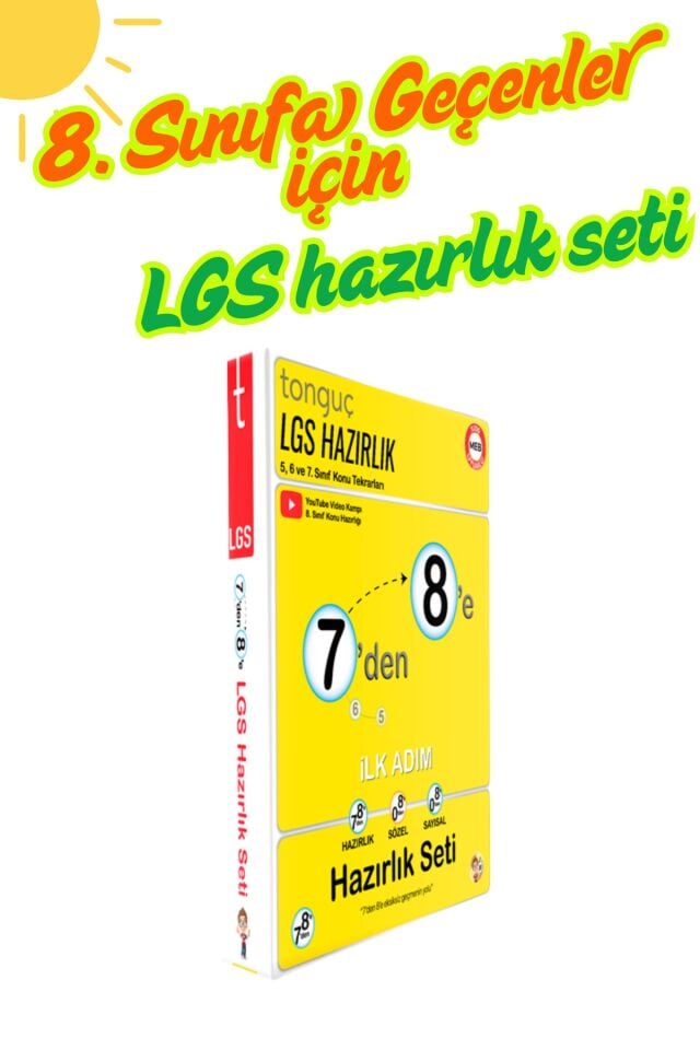 Tonguç Akademi - 7'den 8'e Hazırlık Seti