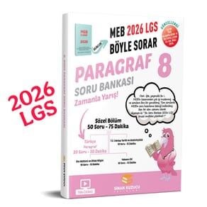 Sinan Kuzucu 8. Sınıf 2026 LGS Paragraf Soru Bankası