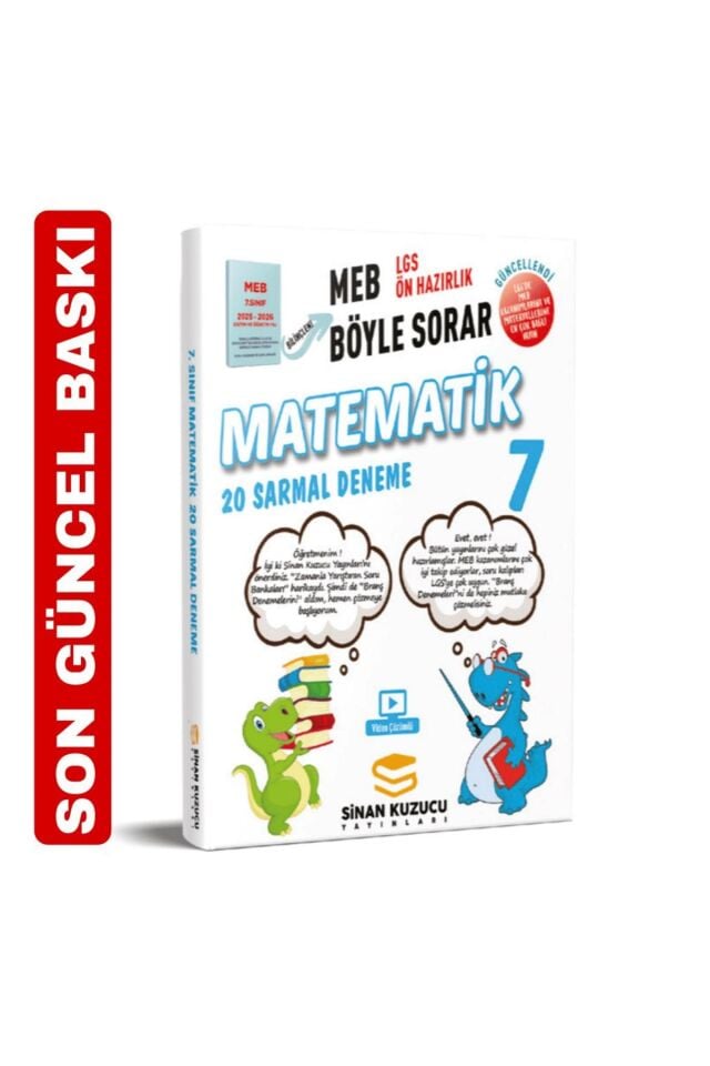 Sinan Kuzucu - 7. Sınıf Matematik Deneme