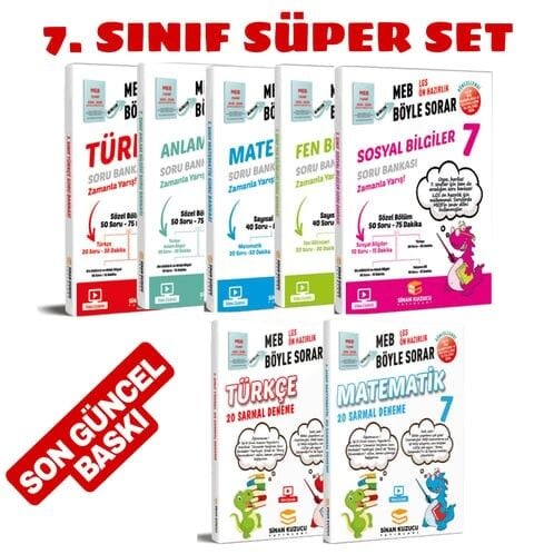 Sinan Kuzucu Yayınları - 7. Sınıf Süper Set