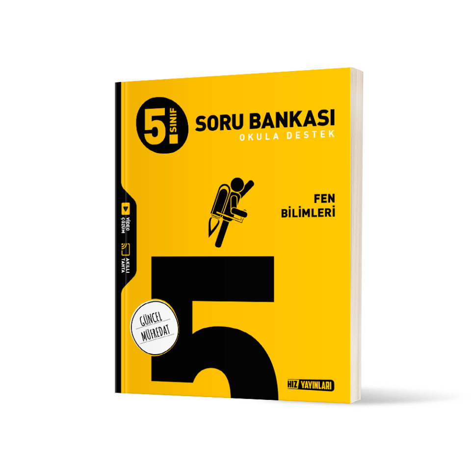 Hız Yayınları 5. SINIF FEN BİLİMLERİ SORU BANKASI