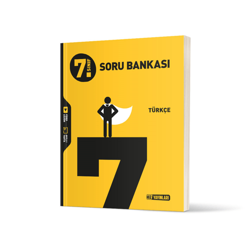 Hız Yayınları - 7. SINIF TÜRKÇE SORU BANKASI