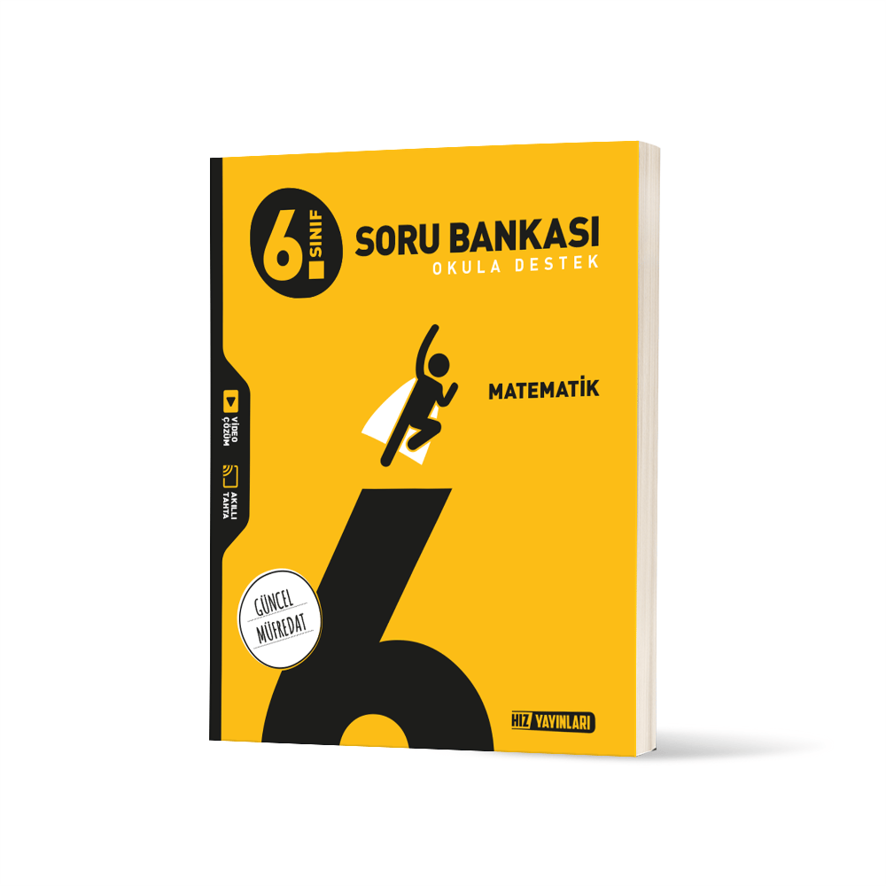Hız Yayınları 6. SINIF MATEMATİK SORU BANKASI 2025 2026