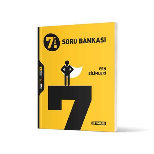 Hız Yayınları - 7. SINIF FEN BİLİMLERİ SORU BANKASI