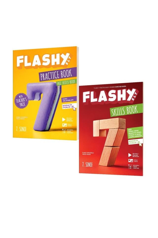Hız Yayınları - FLASHY 7.SINIF PRACTICE BOOK+SKILLS BOOK