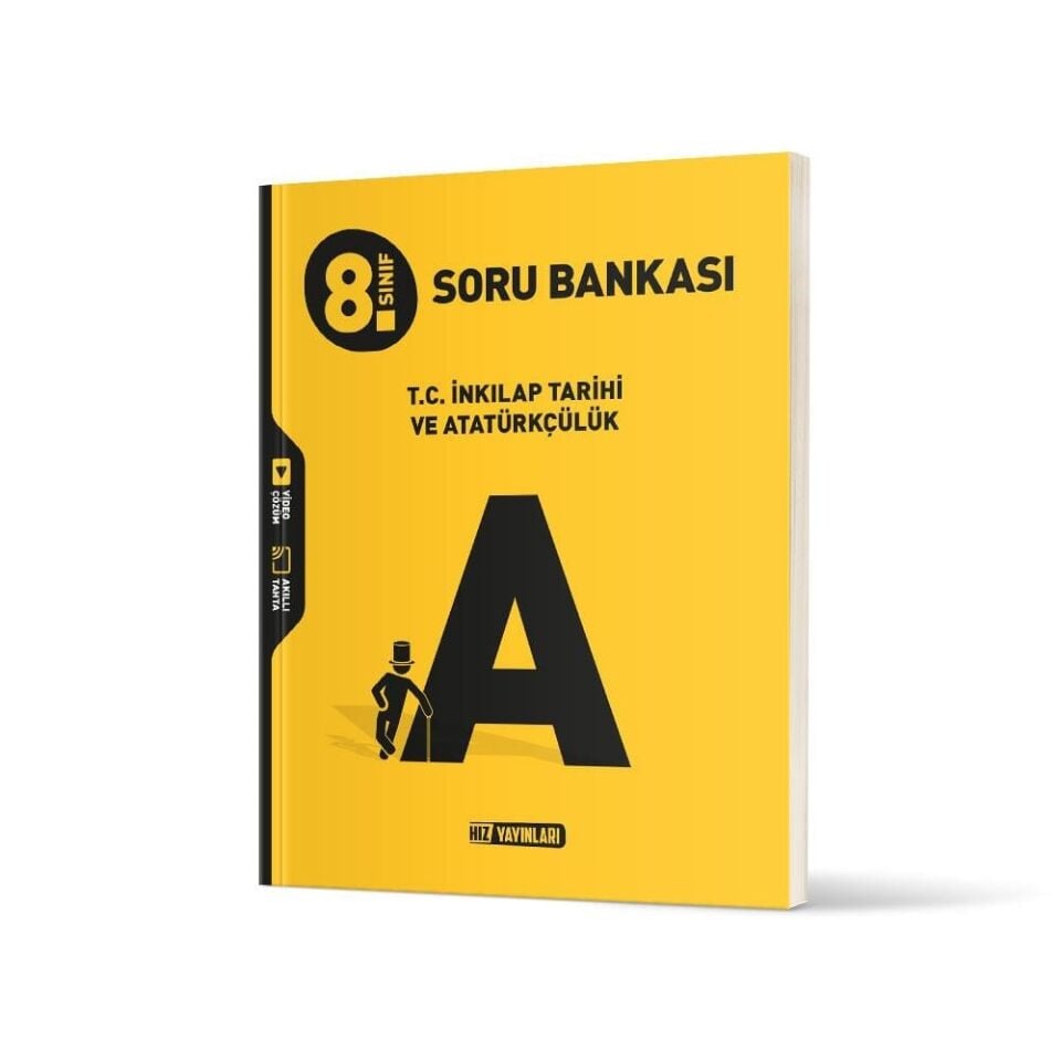 Hız Yayınları - 8. SINIF T.C. İNKILAP TARİHİ VE ATATÜRKÇÜLÜK SORU BANKASI
