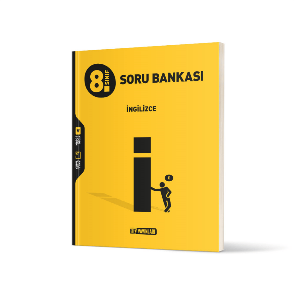 Hız Yayınları - 8. SINIF İNGİLİZCE SORU BANKASI