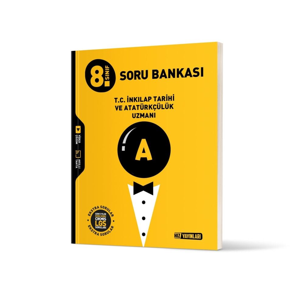 Hız Yayınları - 8. SINIF T.C. İNKILAP TARİHİ VE ATATÜRKÇÜLÜK UZMANI