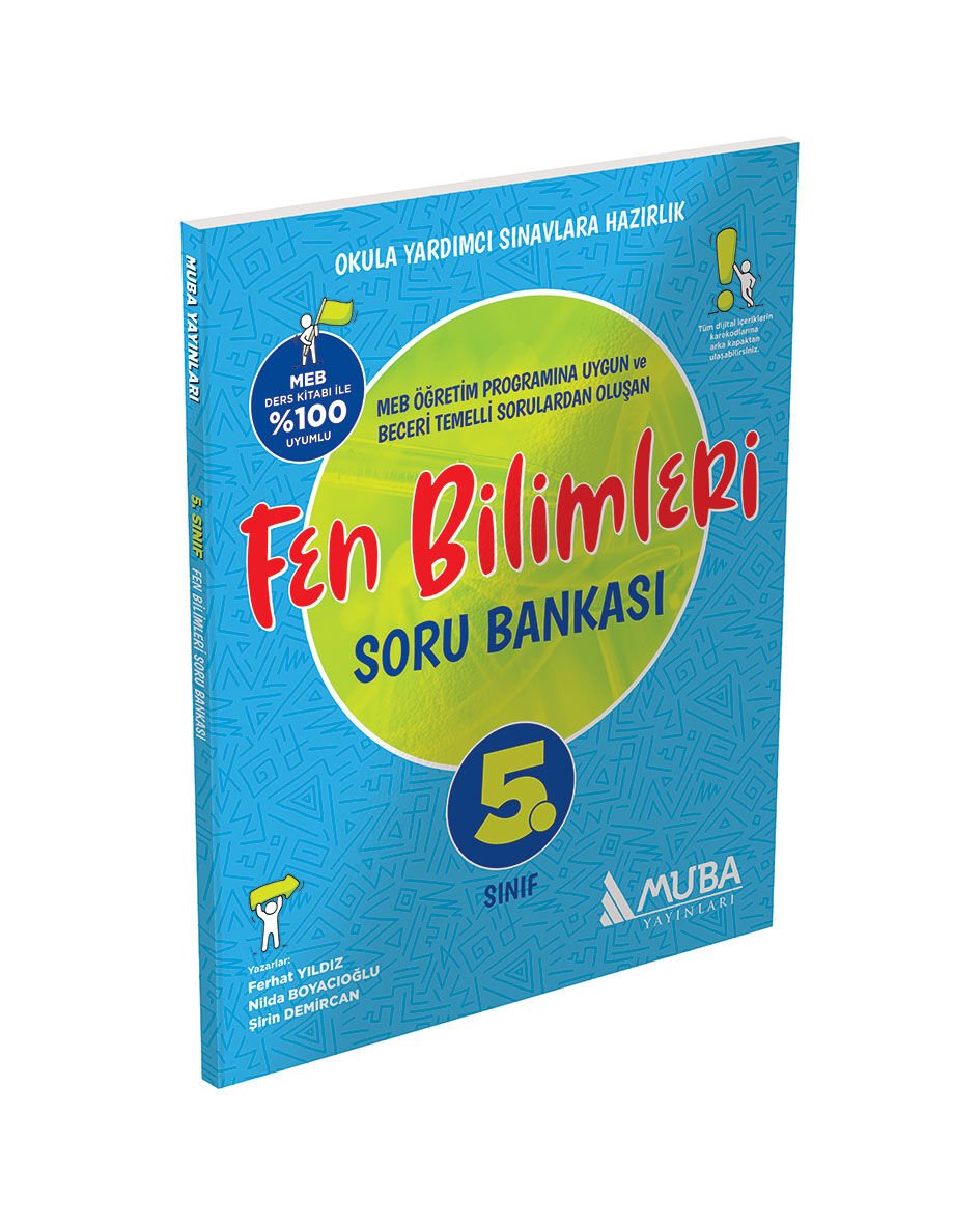 Muba Yayınları - 5. Sınıf Fen Bilimleri Soru Bankası