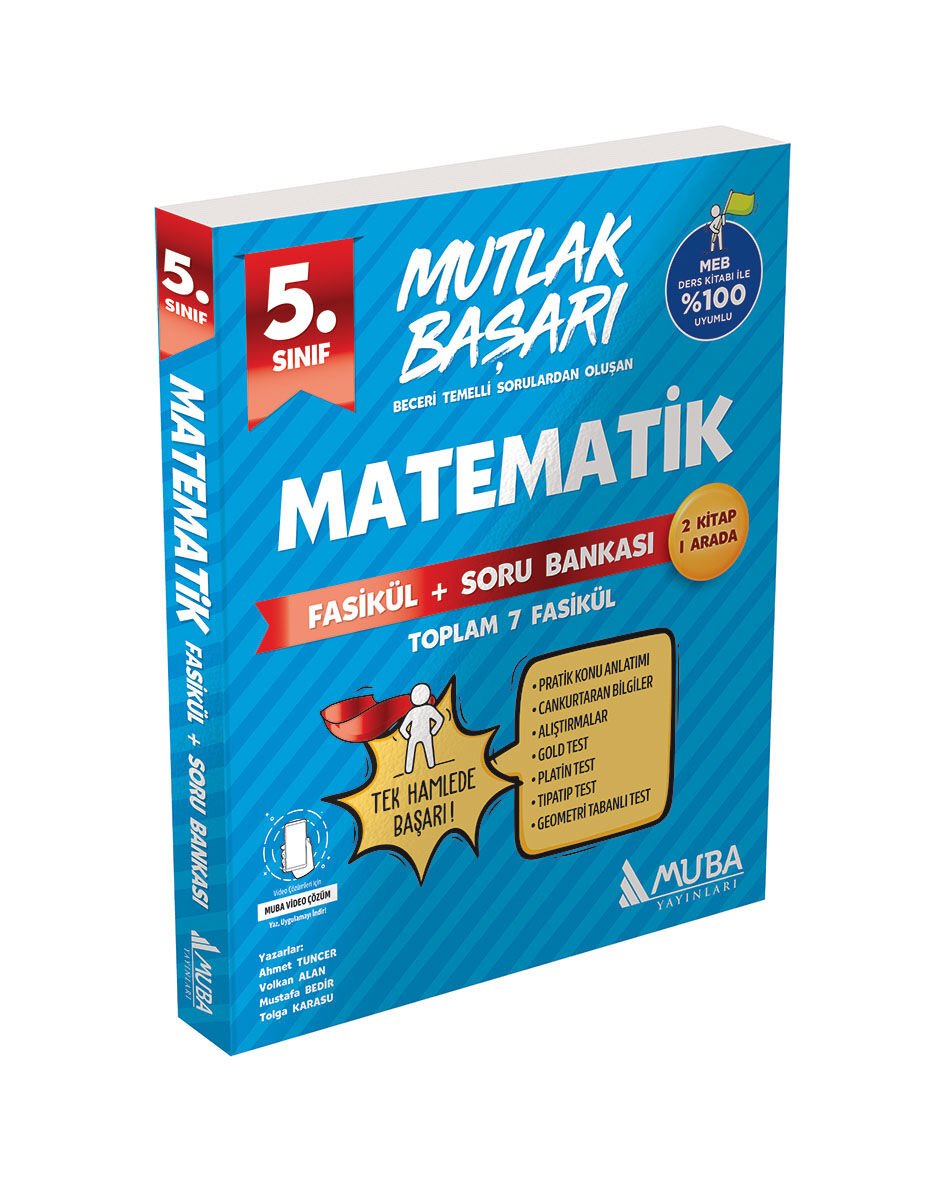 Muba Yayınları - 5.Sınıf Matematik Fasikül+Soru Bankası