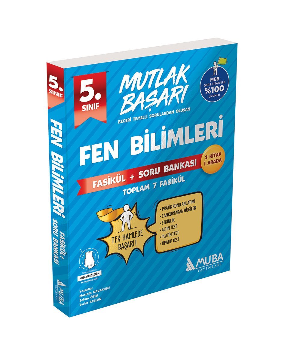 Muba Yayınları - 5.Sınıf Fen Bilimleri Fasikül + Soru Bankası