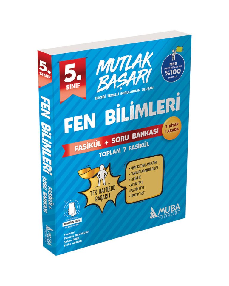 Muba Yayınları - 5.Sınıf Fen Bilimleri Fasikül + Soru Bankası