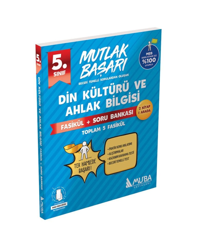 Muba Yayınları - 5.Sınıf Din Kültürü Fasikül + Soru Bankası