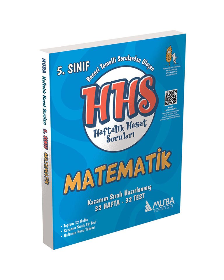 Muba Yayınları - 5.Sınıf Matematik Haftalık Hasat Soruları (HHS)