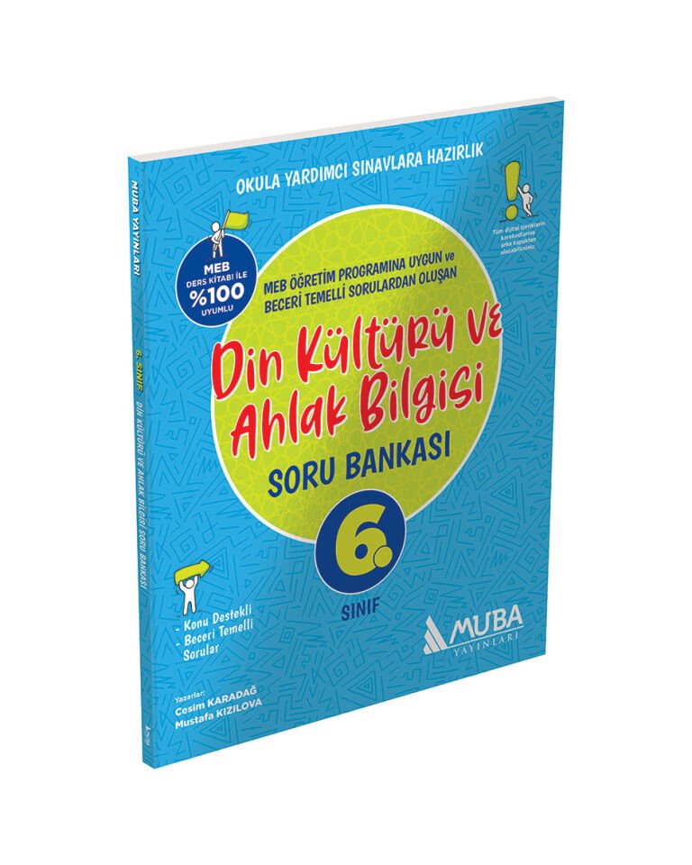 Muba Yayınları - 6. Sınıf Din Kültürü Soru Bankası