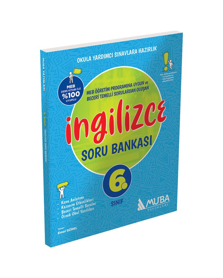 Muba Yayınları - 6. Sınıf İngilizce Soru Bankası