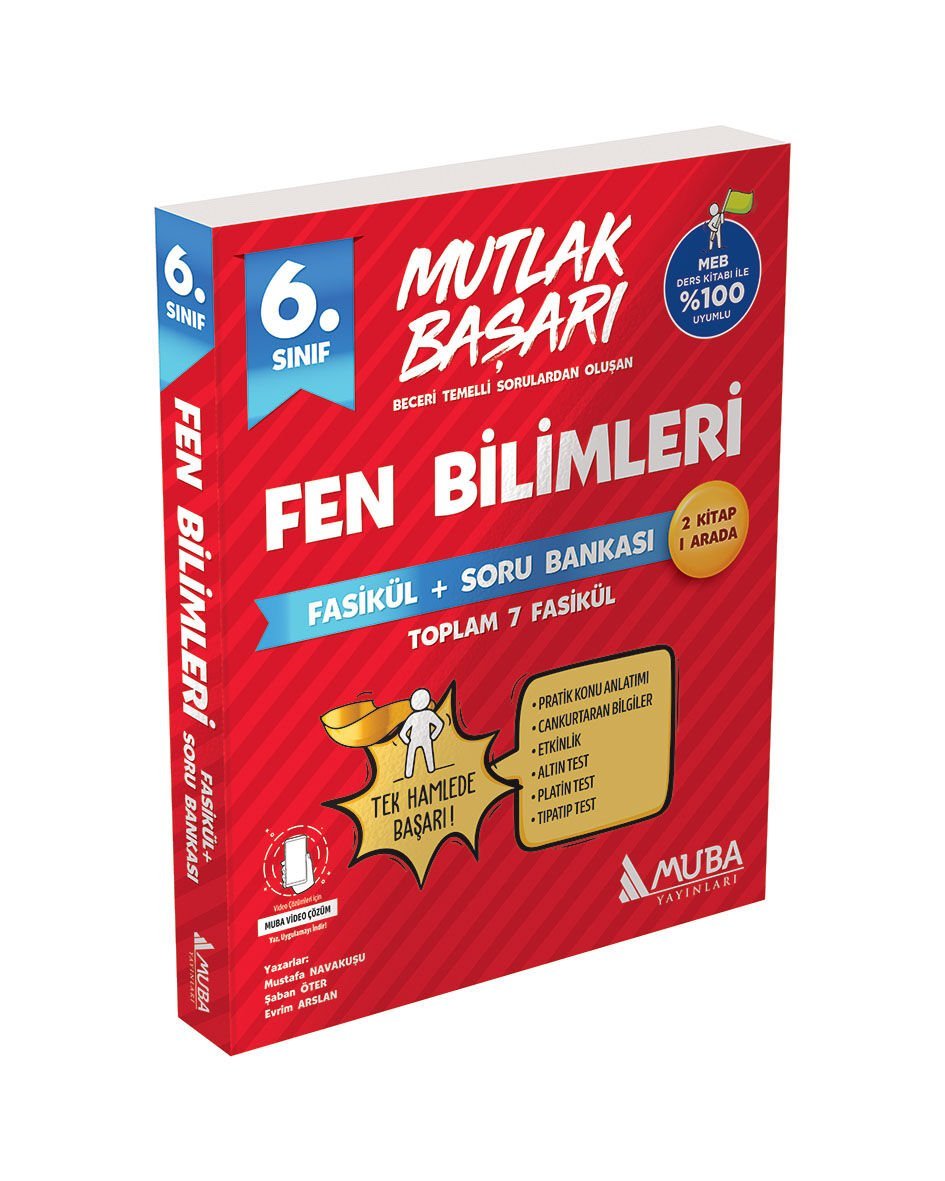 Muba Yayınları - 6.Sınıf Fen Bilimleri Fasikül + Soru Bankası