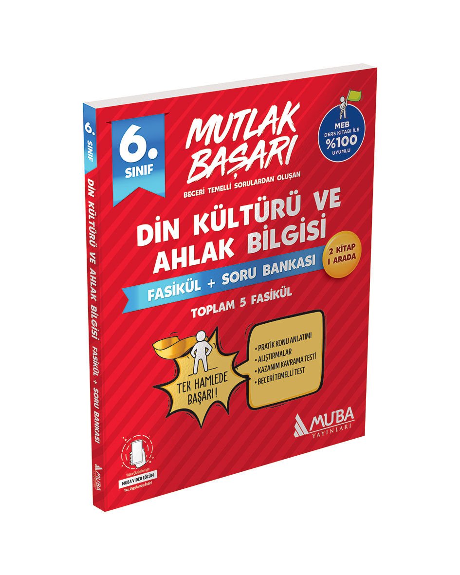 Muba Yayınları - 6.Sınıf Din Kültürü Fasikül + Soru Bankası