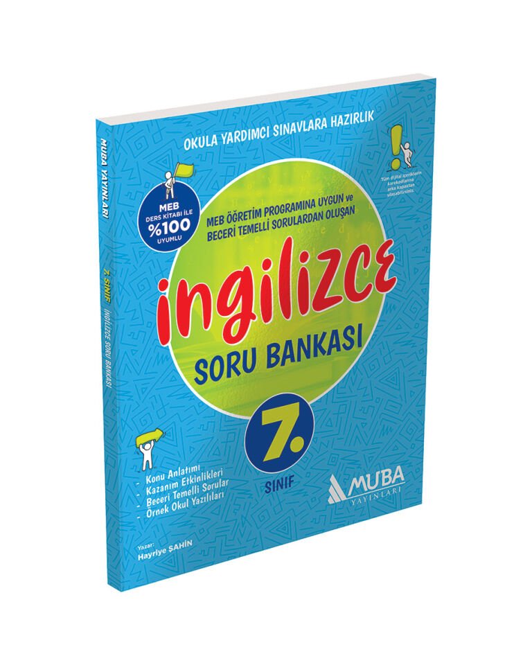 Muba Yayınları - 7. Sınıf İngilizce Soru Bankası