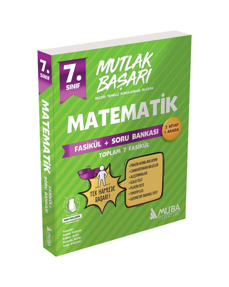 Muba Yayınları - 7.Sınıf Matematik Fasikül+Soru Bankası
