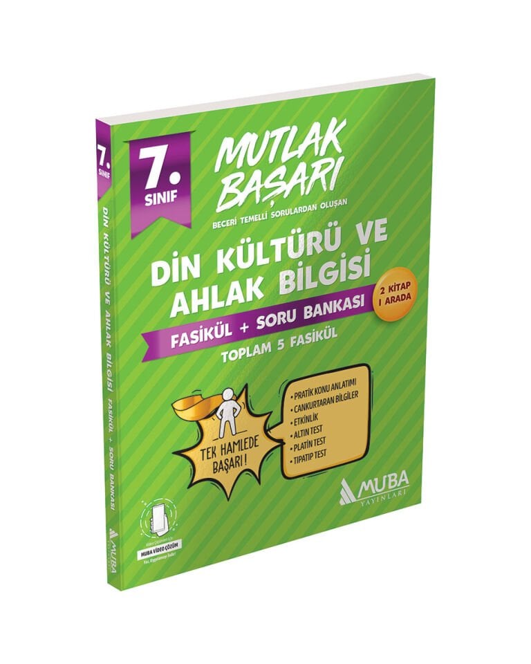 Muba Yayınları - 7.Sınıf Din Kültürü Fasikül + Soru Bankası