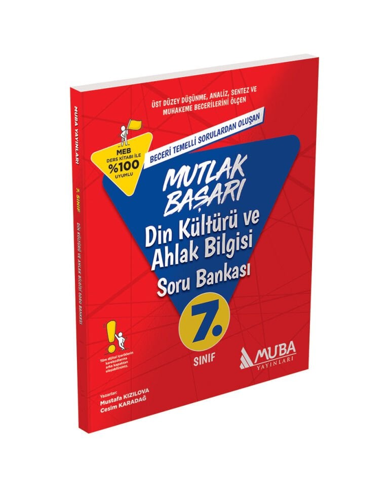 Muba Yayınları - 7.Sınıf Din Kültürü ve Ahlak Bilgisi Mutak Başarı Soru Bankaları