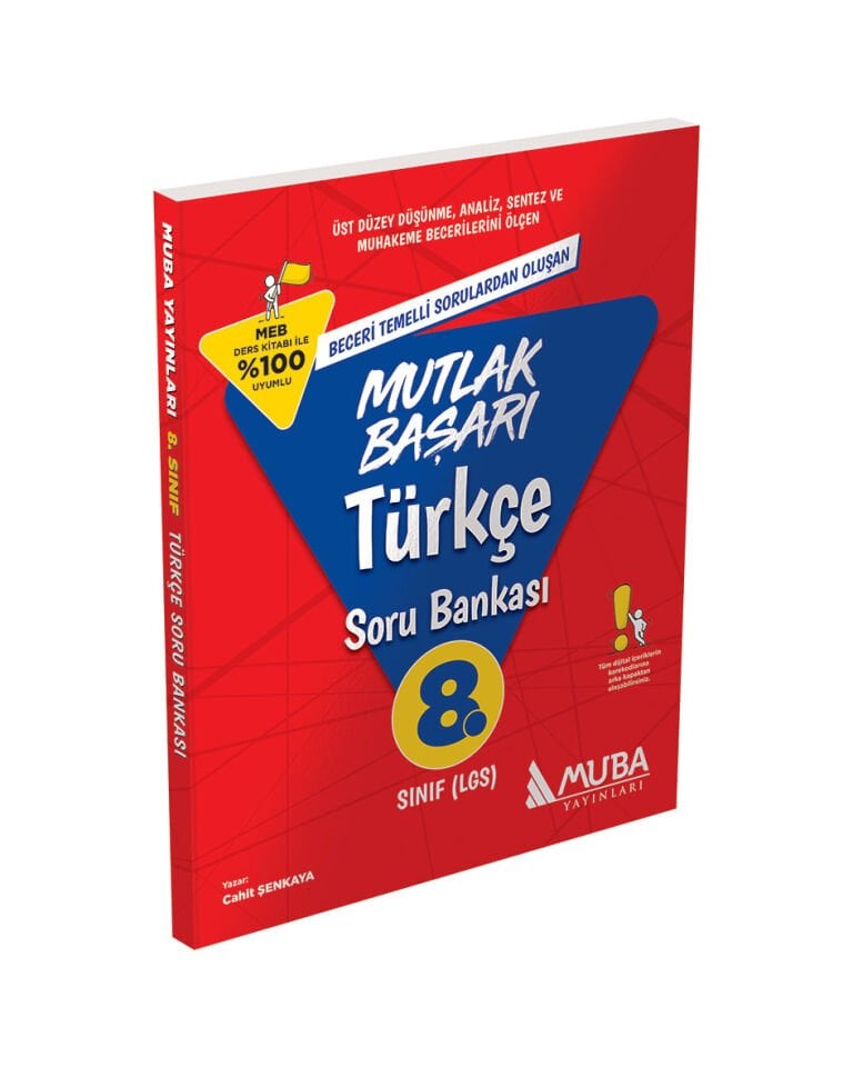 Muba Yayınları - 8.Sınıf Türkçe Mutlak Başarı Soru Bankaları