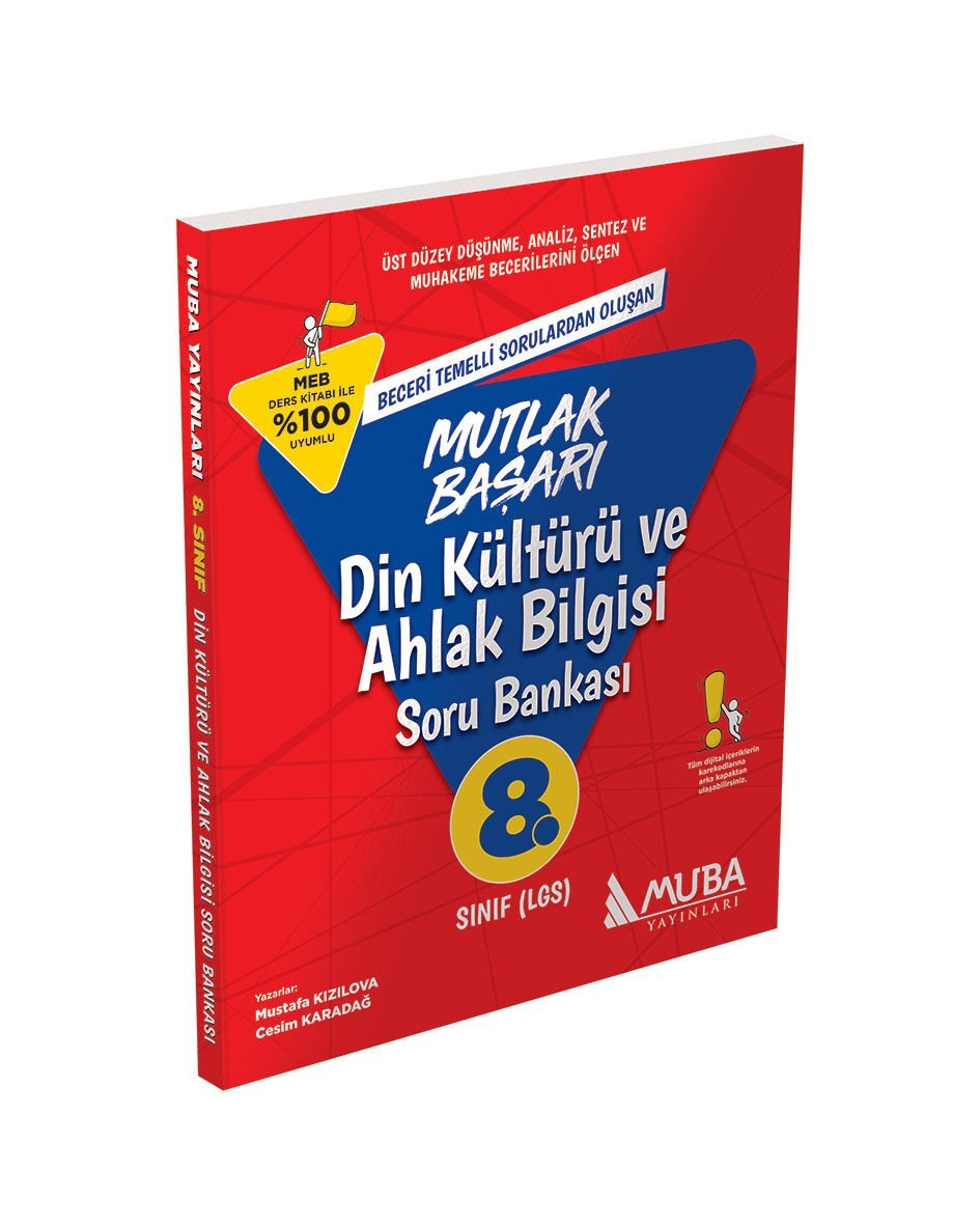 Muba Yayınları - 8. Sınıf Din Kültürü ve Ahlak Bilgisi Mutlak Başarı Soru Bankaları