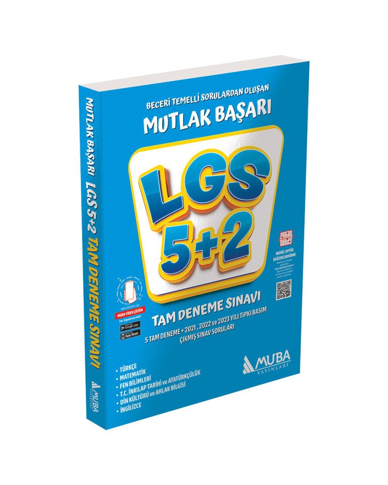 Muba Yayınları - 8.Sınıf 5 + 2 Deneme Sınavı