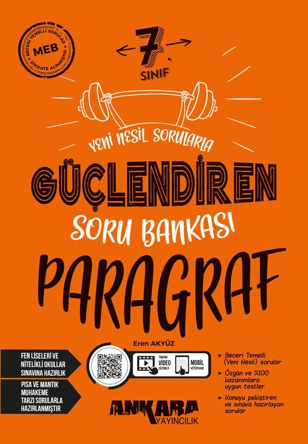 Ankara Yayıncılık - 7. Sınıf Sosyal Bilgiler Güçlendiren Soru Bankası