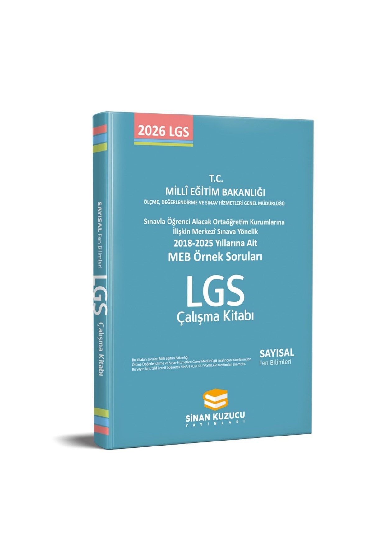 Sinan Kuzucu - Meb Örnek Soruları Sayısal Fen Bilimleri Çalışma Kitabı 2026